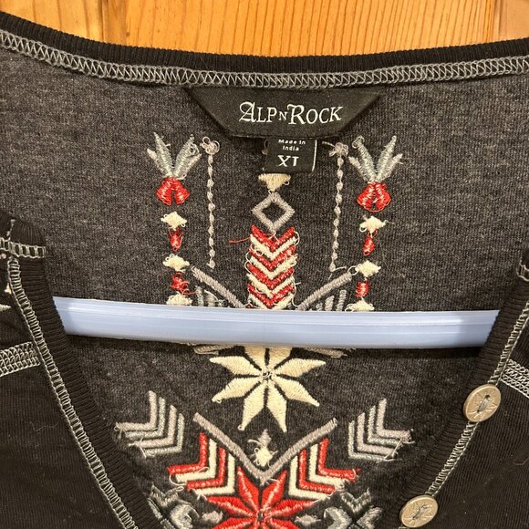 Alp n Rock Sienna Henley Top - Picture 3 of 10